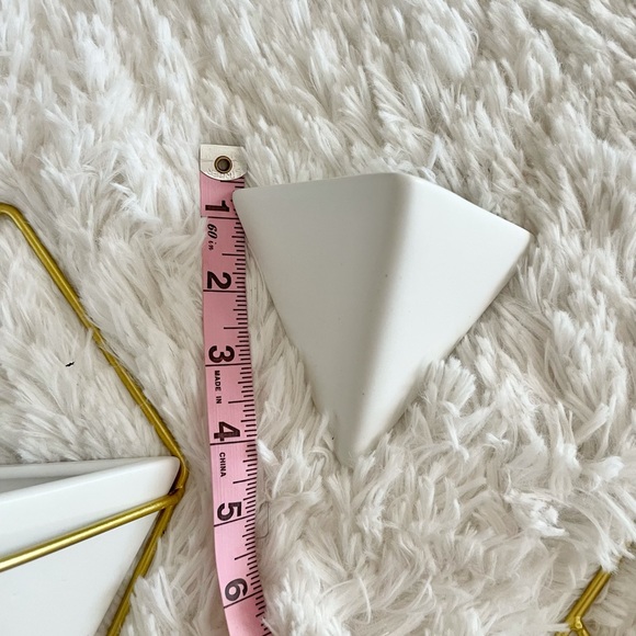 California Home Goods Geometric Wall Planter Small Set of 2 - Picture 2 of 14